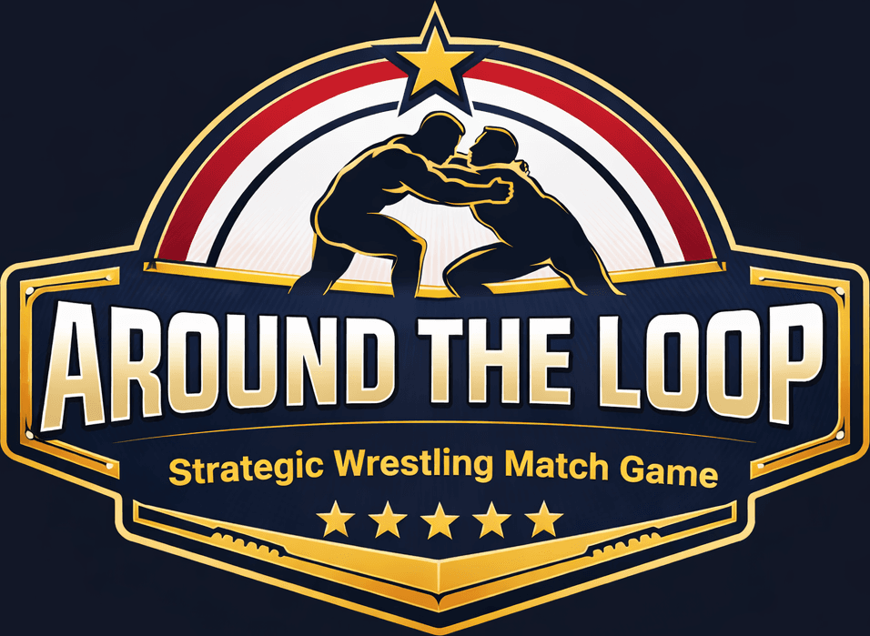 Around The Loop - Strategic Wrestling Match Game